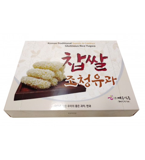 찹쌀조청유과